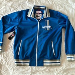 Mitchell & Ness throwback Detroit Lions lightweight jacket